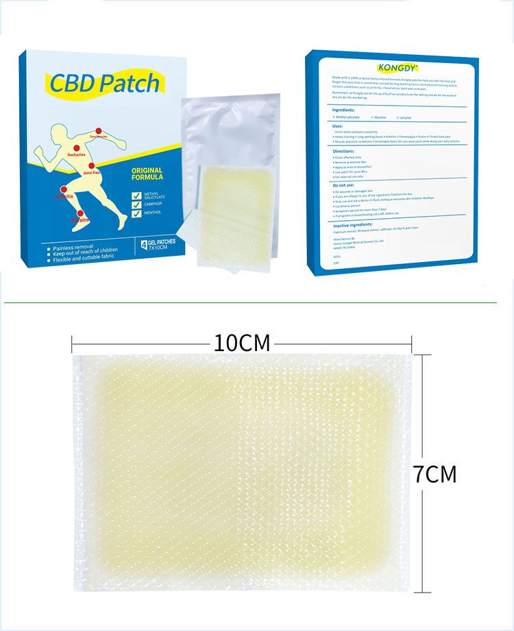 CBD Pain Relief Patch - OEM Manufacturing
