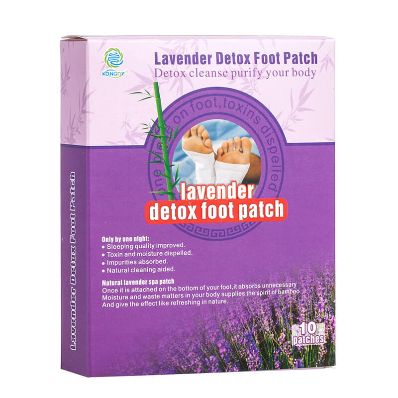 Adesivo detox para os pés com lavanda,Produtos OEM de Saúde e Bem-Estar | Fabricante de Soluções Personalizadas de Bem-Estar | Kongdy Health