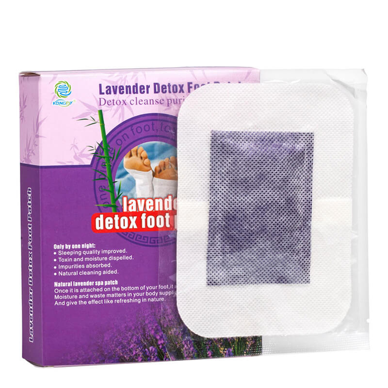 Adesivo detox para os pés com lavanda,Produtos OEM de Saúde e Bem-Estar | Fabricante de Soluções Personalizadas de Bem-Estar | Kongdy Health