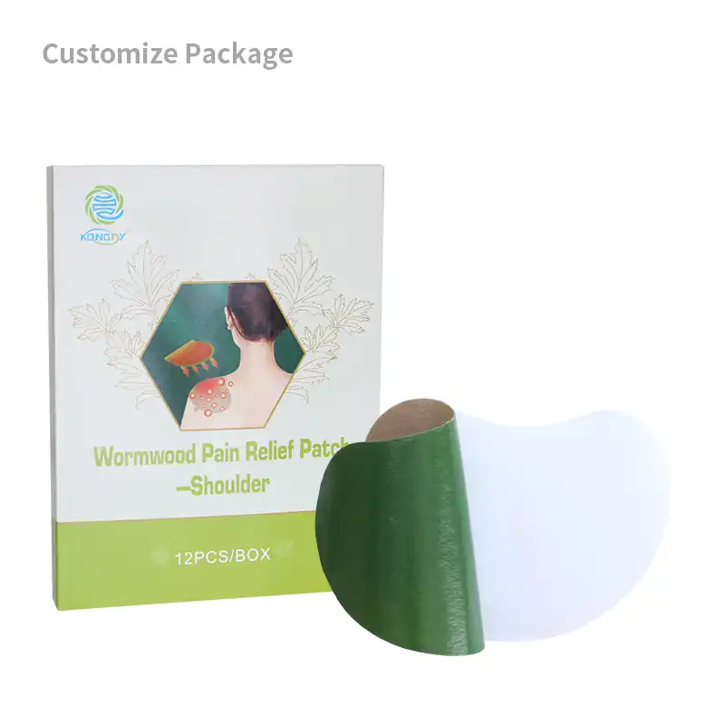 Adesivo de Absinto para Alívio da Dor no Ombro,Produtos OEM de Saúde e Bem-Estar | Fabricante de Soluções Personalizadas de Bem-Estar | Kongdy Health