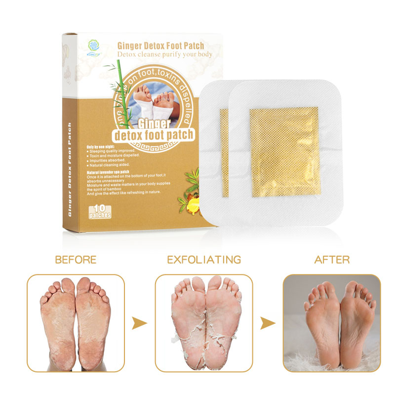 Adesivo detox de gengibre para os pés,Produtos OEM de Saúde e Bem-Estar | Fabricante de Soluções Personalizadas de Bem-Estar | Kongdy Health
