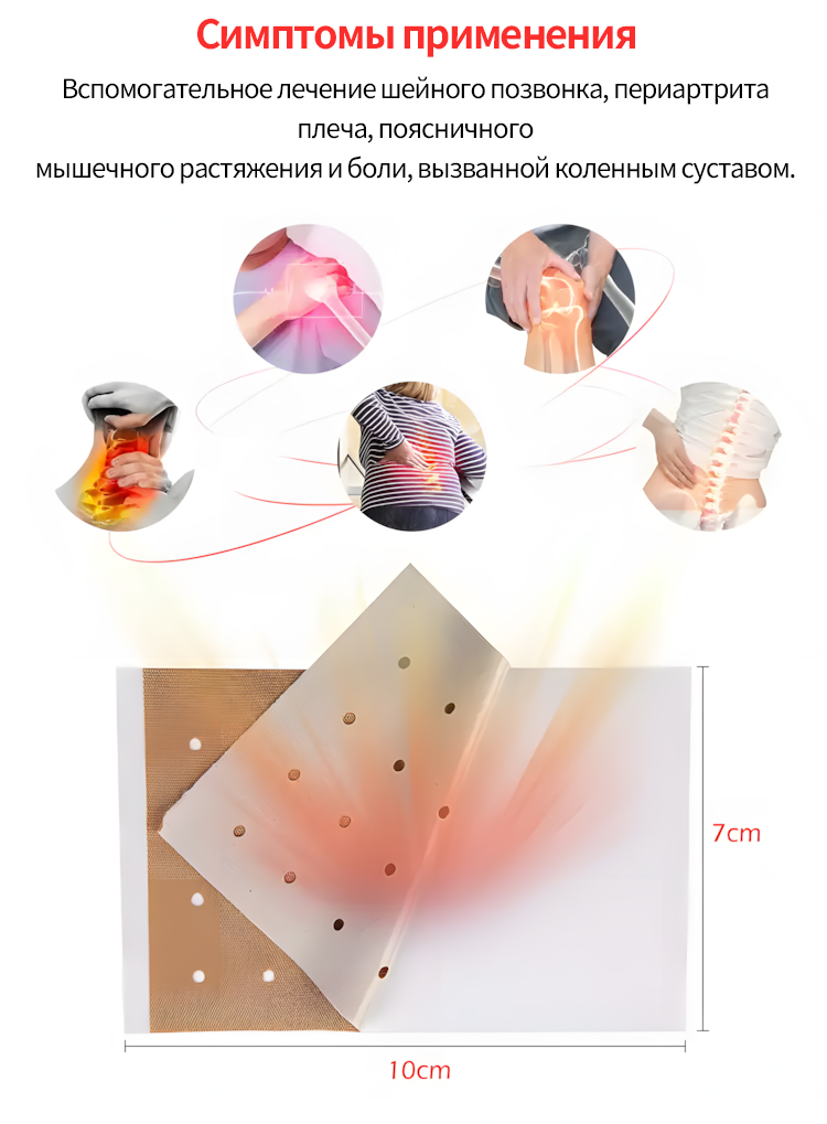 Custom Transdermal Capsicum Patches