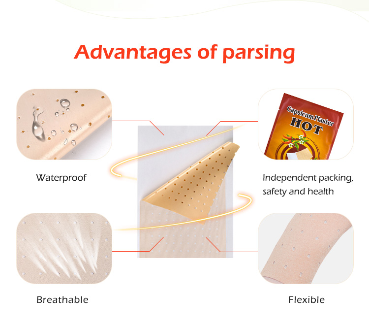 Herbal Capsicum Plaster OEM 