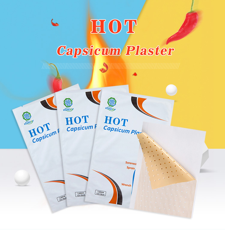 Private Label Capsicum Heat Plaster
