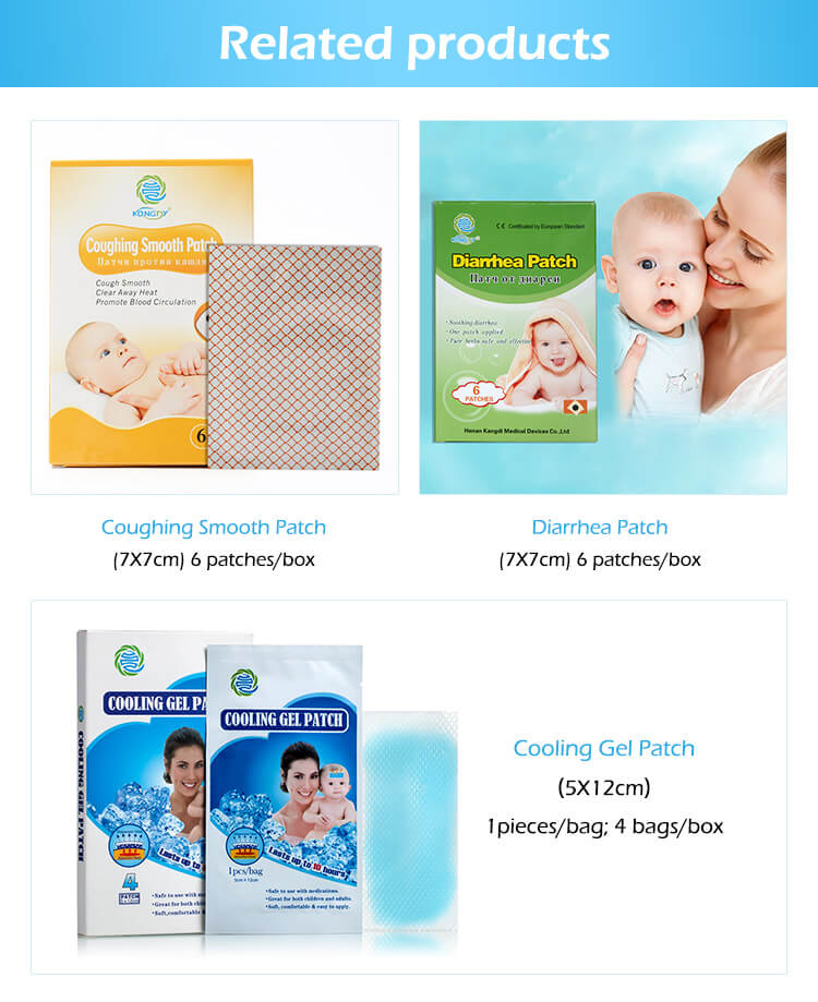 Private Label Sunburn Cooling Patches