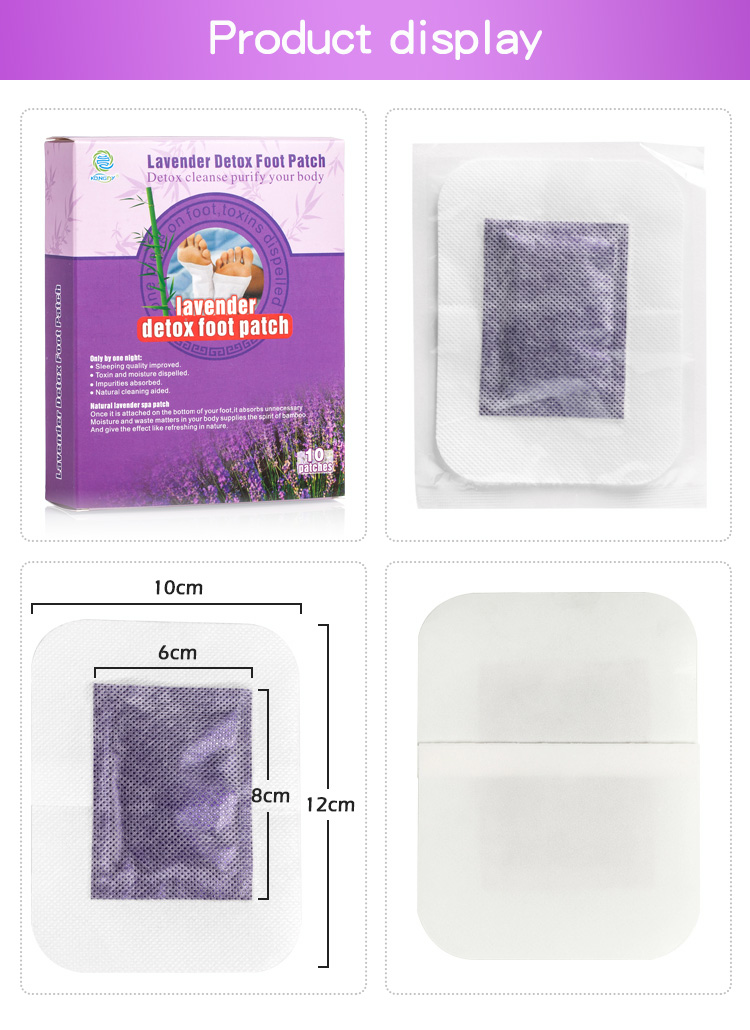 Lavender Foot Detox Patches OEM