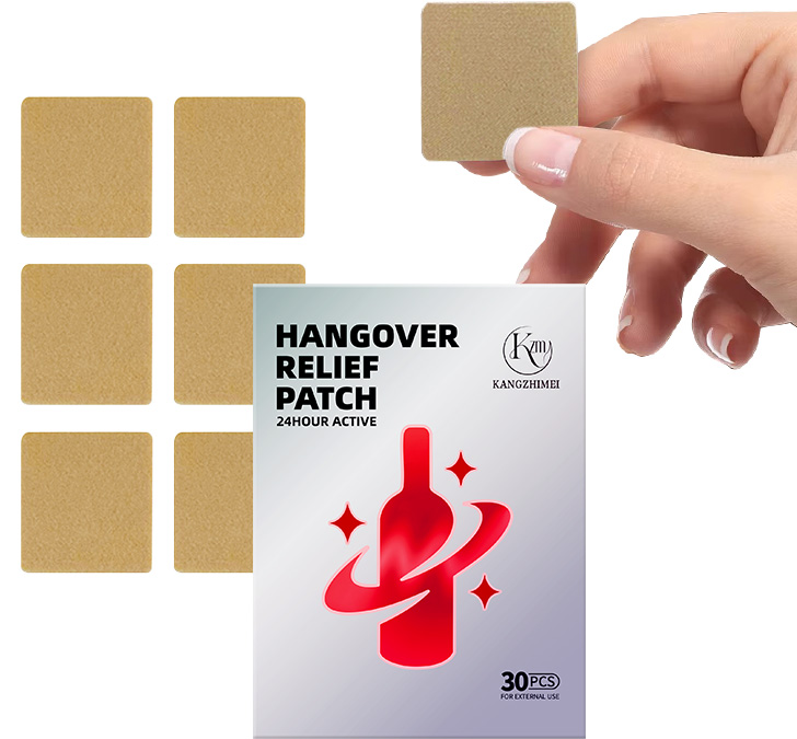 Adesivo Anti-Ressaca,Produtos OEM de Saúde e Bem-Estar | Fabricante de Soluções Personalizadas de Bem-Estar | Kongdy Health