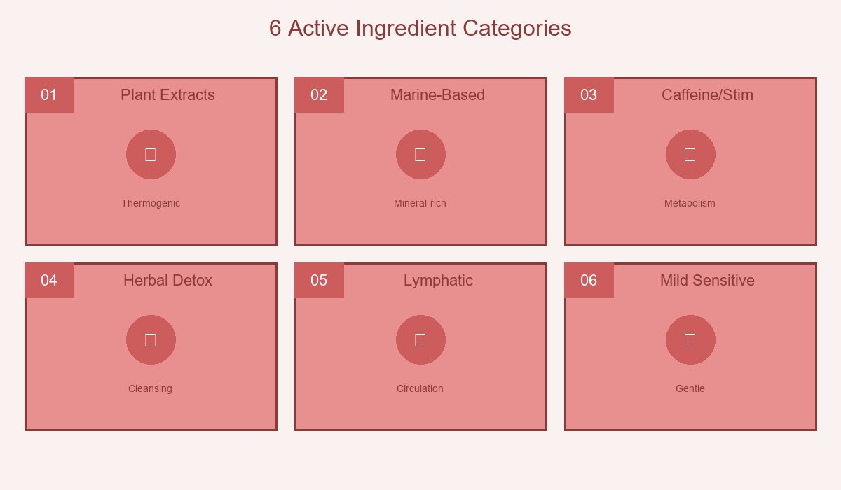 6 Active Ingredient Categories
